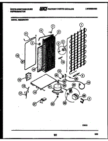 10 - System And Automatic Defrost Parts parts for Frigidaire Refrigerator RS220MCF0 from AppliancePartsPros.com