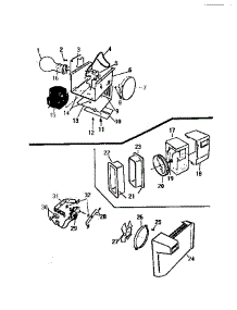 07 - Control & Fan Assemblies parts for Frigidaire Refrigerator RS229GCF2 from AppliancePartsPros.com