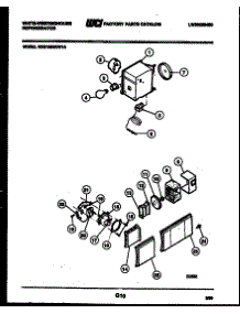 06 - Refrigerator Control Assembly, Damp parts for Frigidaire Refrigerator RSG192GCH1A from AppliancePartsPros.com