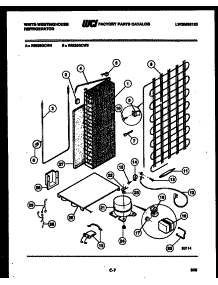 10 - System And Automatic Defrost Parts parts for Frigidaire Refrigerator RS229GCH4 from AppliancePartsPros.com