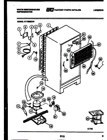 05 - System And Automatic Defrost Parts parts for Frigidaire Refrigerator RT155MCF1 from AppliancePartsPros.com