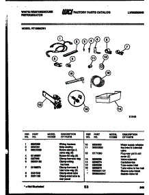 07 - Ice Maker Installation Parts parts for Frigidaire Refrigerator RT155MCF1 from AppliancePartsPros.com