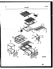 06 - Shelves And Supports parts for Frigidaire Refrigerator RT156NLH0 from AppliancePartsPros.com
