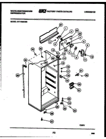 03 - Cabinet Parts parts for Frigidaire Refrigerator RT173MCH0 from AppliancePartsPros.com