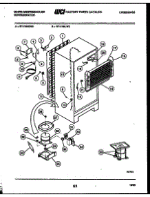 05 - System And Automatic Defrost Parts parts for Frigidaire Refrigerator RT174NCV2 from AppliancePartsPros.com