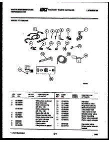 07 - Ice Maker Installation Parts parts for Frigidaire Refrigerator RT175MCF0 from AppliancePartsPros.com