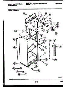03 - Cabinet Parts parts for Frigidaire Refrigerator RT195MCD1 from AppliancePartsPros.com