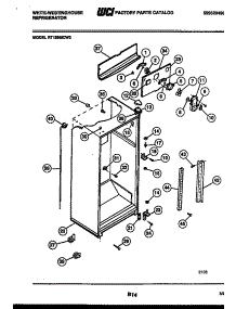03 - Cabinet Parts parts for Frigidaire Refrigerator RT199MCD2 from AppliancePartsPros.com