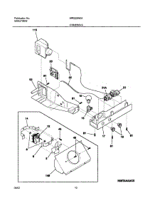 11 - Controls parts for White Westinghouse Refrigerator WRS23W0AQ3 from AppliancePartsPros.com