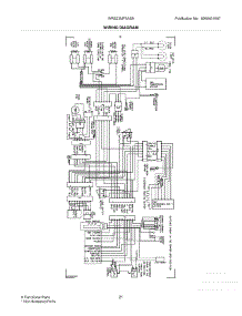 21 - Wiring Diagram parts for White Westinghouse Refrigerator WRS23MF5AS9 from AppliancePartsPros.com