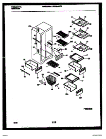 06 - Shelves And Supports parts for Frigidaire Refrigerator WRS24WRAD0 from AppliancePartsPros.com