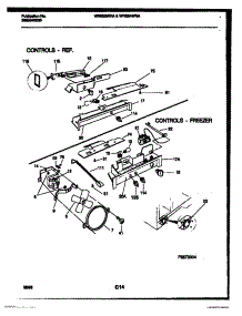 07 - Refrigerator Control Assembly, Damp parts for Frigidaire Refrigerator WRS24WRAD0 from AppliancePartsPros.com