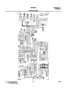21 - Wiring Diagram parts for White Westinghouse Refrigerator WRS23W0AW5 from AppliancePartsPros.com