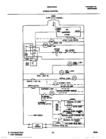 13 - Wiring Diagram parts for Frigidaire Refrigerator WRS24WRCD2 from AppliancePartsPros.com