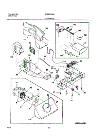 11 - Controls parts for White Westinghouse Refrigerator WRS26MF5AQ5 from AppliancePartsPros.com