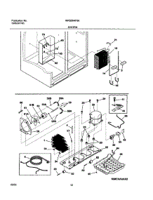 13 - System parts for White Westinghouse Refrigerator WRS26MF5AQ5 from AppliancePartsPros.com