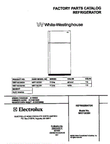 White-Westinghouse White-Westinghouse / Refrigerator - P5995345815 Cover parts for White Westinghouse Refrigerator WRT15CSHW4 from AppliancePartsPros.com