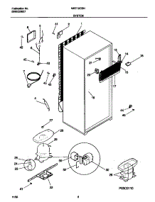 05 - System parts for Frigidaire Refrigerator WRT15CSHD1 from AppliancePartsPros.com