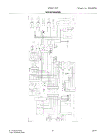 21 - Wiring Diagram parts for White Westinghouse Refrigerator WRS6W1EW7 from AppliancePartsPros.com