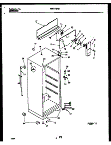 03 - Cabinet Parts parts for Frigidaire Refrigerator WRT17DRAD0 from AppliancePartsPros.com