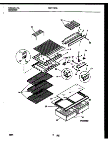04 - Shelves And Supports parts for Frigidaire Refrigerator WRT17DRAD0 from AppliancePartsPros.com