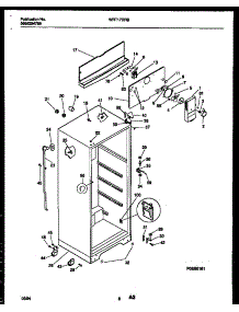 05 - Cabinet Parts parts for Frigidaire Refrigerator WRT17DRBD0 from AppliancePartsPros.com