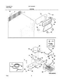 09 - System parts for White Westinghouse Refrigerator WRT18A0AW6 from AppliancePartsPros.com