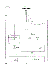 10 - Wiring Schematic parts for White Westinghouse Refrigerator WRT18A0AW6 from AppliancePartsPros.com