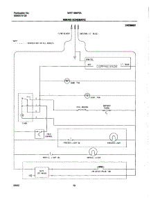 10 - Wiring Schematic parts for White Westinghouse Refrigerator WRT18MP5AW7 from AppliancePartsPros.com