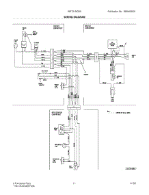 11 - Wiring Diagram parts for White Westinghouse Refrigerator WRT21MG3AWP from AppliancePartsPros.com