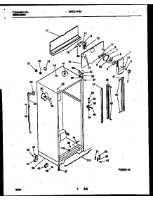 03 - Cabinet Parts parts for Frigidaire Refrigerator WRT21PRAD0 from AppliancePartsPros.com