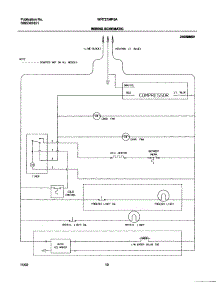 10 - Wiring Schematic parts for White Westinghouse Refrigerator WRT21MP5AQ4 from AppliancePartsPros.com