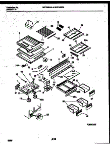 06 - Shelves And Supports parts for Frigidaire Refrigerator WRT22NHAW0 from AppliancePartsPros.com