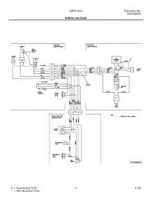 11 - Wiring Diagram parts for White Westinghouse Refrigerator WRT21S4AW4 from AppliancePartsPros.com