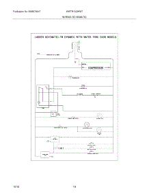 10 - Wiring Schematic parts for White Westinghouse Refrigerator WWTR1502KW7 from AppliancePartsPros.com
