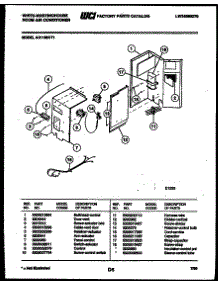 03 - Electrical Parts parts for Frigidaire Air Conditioner AH116N1T1 from AppliancePartsPros.com
