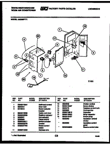 03 - Electrical Parts parts for Frigidaire Air Conditioner AH066P7T1 from AppliancePartsPros.com