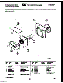 04 - Air Handling Parts parts for Frigidaire Air Conditioner AH116N1T1 from AppliancePartsPros.com