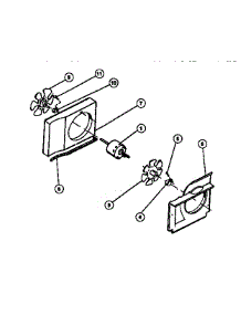04 - Air Handling Parts parts for Frigidaire Air Conditioner AC054L7A1 from AppliancePartsPros.com