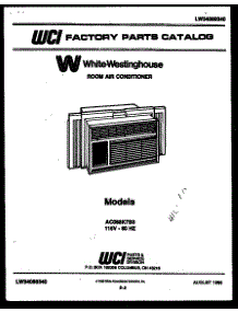 05 - Compressor Parts parts for Frigidaire Air Conditioner AC088K7B3 from AppliancePartsPros.com