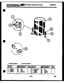 05 - Compressor Parts parts for Frigidaire Air Conditioner AH15EL2T1 from AppliancePartsPros.com