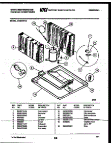 05 - System Parts parts for Frigidaire Air Conditioner AC082N7A2 from AppliancePartsPros.com