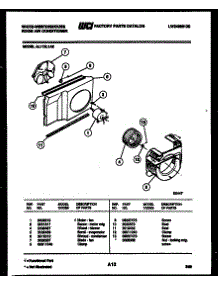 04 - Air Handling Parts parts for Frigidaire Air Conditioner AL113L1A2 from AppliancePartsPros.com