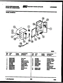 03 - Electrical Parts parts for Frigidaire Air Conditioner AS186P2K1 from AppliancePartsPros.com