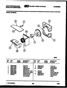 04 - Air Handling Parts parts for Frigidaire Air Conditioner AS186P2K1 from AppliancePartsPros.com