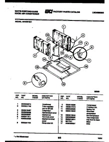 05 - System Parts parts for Frigidaire Air Conditioner AS186P2K1 from AppliancePartsPros.com