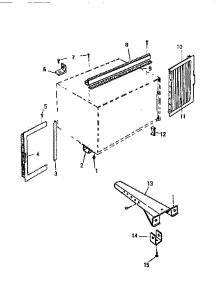 08 - Window Mounting Parts parts for Frigidaire Air Conditioner AL099J1A2 from AppliancePartsPros.com