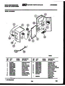 03 - Electrical Parts parts for Frigidaire Air Conditioner AS18EN2K1 from AppliancePartsPros.com