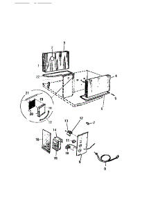 03 - Control Parts parts for Frigidaire Air Conditioner AS227K2K1 from AppliancePartsPros.com