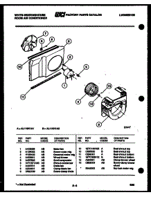 04 - Air Handling Parts parts for Frigidaire Air Conditioner AL119K1A2 from AppliancePartsPros.com